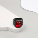 Men'S Jewelry Simple Wedding Ring Fashion Engagement Ring Stainless Steel R