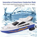 Mini RC Boats 5KM/H ABS Outdoor Electric Remote Control Speedboat Racing To O1Q3