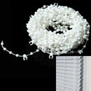 10METRES PROFFESIONAL 3.5" 89MM VERTICAL BLIND BOTTOM LINK CHAIN PARTS SPARES