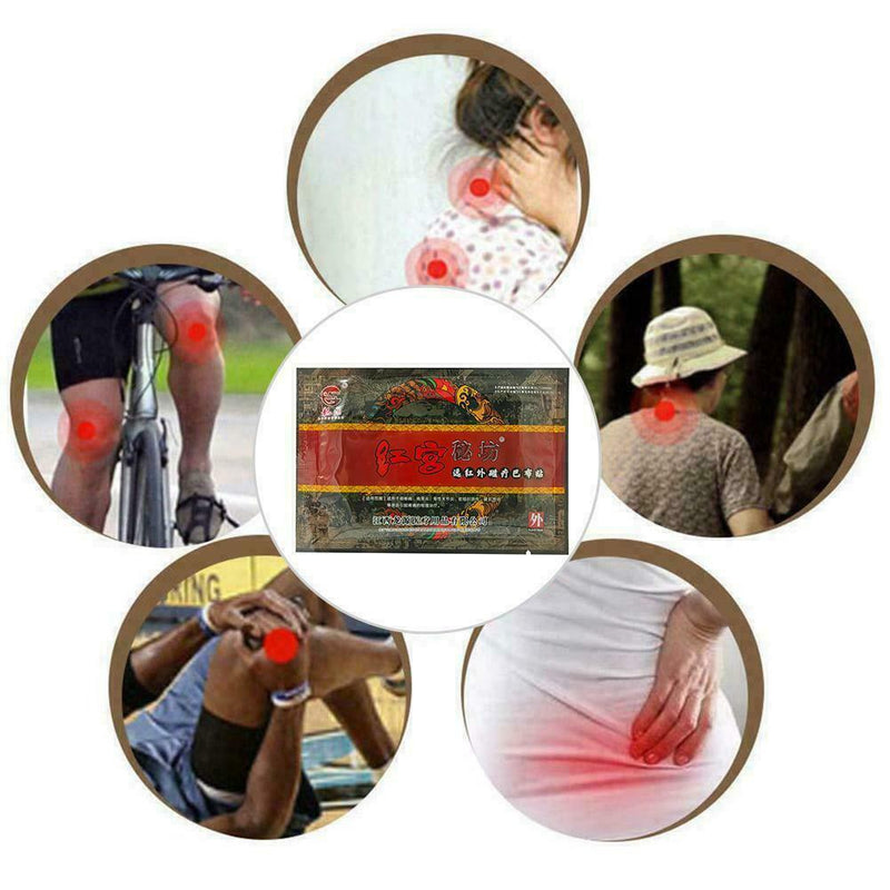 8PCS/SET Magnetic therapy stickers Medicated Plaster Relaxing Body S2C9