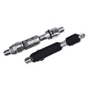 2pcs stainless steel fishing rods wheel seat pole deck rods clip reel fitted 3C