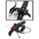 Bicycle Remote Lockout Lever with Inner Cable Bike Spring Fork Remote Lockout