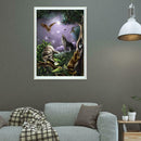 5D DIY Full Drill Diamond Painting Bird Cross Stitch Kit Home Decor (W252)