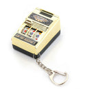 Mini Slot Machine Game Flashing Key Chains Lucky Charm Key Chain B Gw