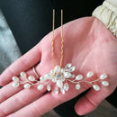 Prom Festival Wedding Hairpin Beautiful Floral Headdress Plait Hair Clip Ac