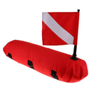 Diver Below Safety Float Buoy Signal Marker + Dive Flag for Scuba Diving,