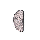 Anatomical Brain Enamel Pins Shirt Lapel Badges Creative Brooches (Style 1) A