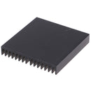 1pcs 60*60*10mm Black Aluminum Radiator Motherboard Chip Heatsink BX