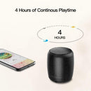Bluetooth Speakers, Portable Small Wireless Speaker Built-in Black S4L1 Mic P8N1