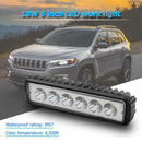 18W 6 inch LED Work Light Bar Flood Offroad Car Boat Truck Driving Fog Lamp