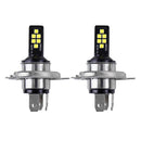 2pcs 1200LM Motorcycle Headlight Bulb High Brightness 3Claws Universal