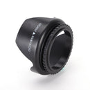 58mm Premium ABS Plastic Flower Shape Lens Hood For Canon 3c
