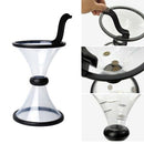 Creative Transparent Vortex Piggy Bank Gravity Circling Saving Box Vortex B Q2G4