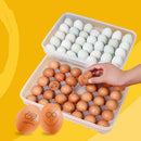34 Grid Egg Box Food Container Eggs Refrigerator Storage Box Cris  FE FT