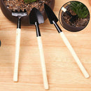 Mini Garden Tool Shovel Rake Spade Garden Bonsai Set Wooden Handle Metal Head