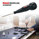 3.6V Rechargeable Electric Screwdriver Multi-function Power Tools (Black) A