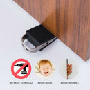 Rubber Stainless Steel Door Stopper Security Thickening Anti-Collision Floo