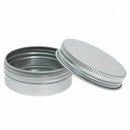Pack Of 40 Screw Top Round Aluminum Tins Cans - Aluminum Screw Lid Round Ti