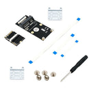 1 Set M.2 (NGFF) Key A / E / A+E to Mini PCI-E Adapter with 3 FFC Cables New