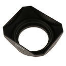 Universal Square Hood for 43mm Camera Lens Telephoto Standard Wide Angle Lenses