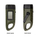 Exquisite 3LED Flashlight Rechargeable Solar Power Hand Crank Dynamo for Camping
