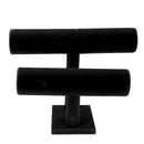 Bangle Chain Watch Stand Bracelet Necklace Rack Jewelry Display Shelf Black