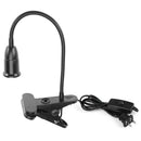 E27 Lamp Holder for LED Clip Table Lamp 1.7m Wire US Plug Home Hotel Supply