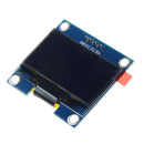 1.3 inch Blue OLED LCD 4Pin Display Module IIC I2C 128x64 3-5V Interface fo H8M9