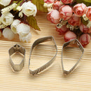 Stainless Steel Gardenia Flower Petal Cake Mould Tool Fondant Cookie Cutter