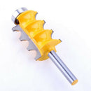 1/4 Shank Triple Double Flute Column/Face Molding Router Bits