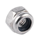 M3 x 0.5mm Stainless Steel Nylock Nylon Insert Hex Lock Nuts 50pcs