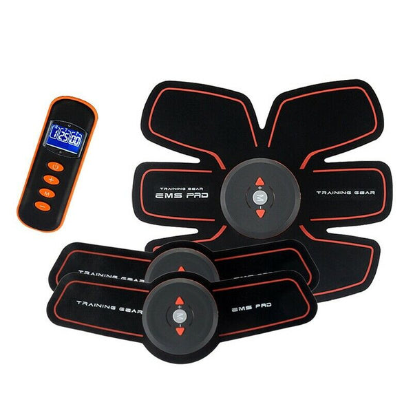 Rechargeable Abdominal Muscle Press Stimulator Abs Toning Belt Abdominal Fi