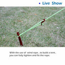 Aluminum Alloy Cord Adjuster Tent Tensioners Rope Adjuster for Tent Hiking