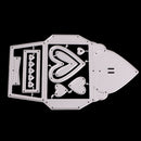 Envelope Cutting Dies Stencils for Diy Scrapbook Photo Album Paper Card Dec