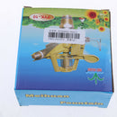 Zinc Alloy Impact Sprinkler Garden Lawn Plant Watering Irrigation Spray Head