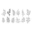 12 IN 1 Leave Cutting Dies Metal Stencil DIY Scrapbooking Embossing Paper Card #