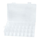 Plastic Jewelry Nail Art Storage Box Multi-grid Pill Case Beads Container