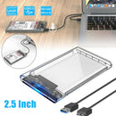 2.5 inch SATA USB 3.0 HDD Hard Drive External Enclosure SSD Disk Box Case