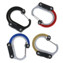 Type D Carabiner Rotating Hook Clip Non-Locking Strong Clips ME