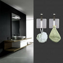 4 Pack of Self Adhesive Hooks,Hat Towel Robe Coat Stick-up Stainless Steel  Z1B8