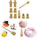 Bicycle Valve Adapter Set Car Valve Adapter Kit Set For Bike Floor Pump Air New