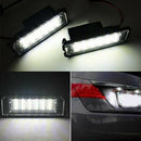 For Golf Plus Passat B5 Accessory LED License Plate Lights Car Lamp 2pc