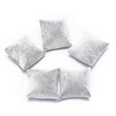 set of 5 grey velvet watch bracelet pillows cushions for case box display AU FT