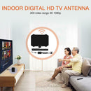 HJ0003 200 Miles 20DB 1080p HDTV Digital Aerial Indoor Satellite Grid Antenna