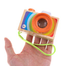 Kids Wooden Toys Camera Kaleidoscope Educational Magic Kaleidoscope Children LJ