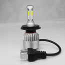 1 Pair H4 LED 72W 6500K 8000LM S4 Car Headlight Hi/Lo Beam Bulbs Waterproof