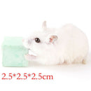 2.5cm Hamster Rabbit Rat Guinea-pig Calcium Mineral Chew Cube Teeth Grindin G9K8