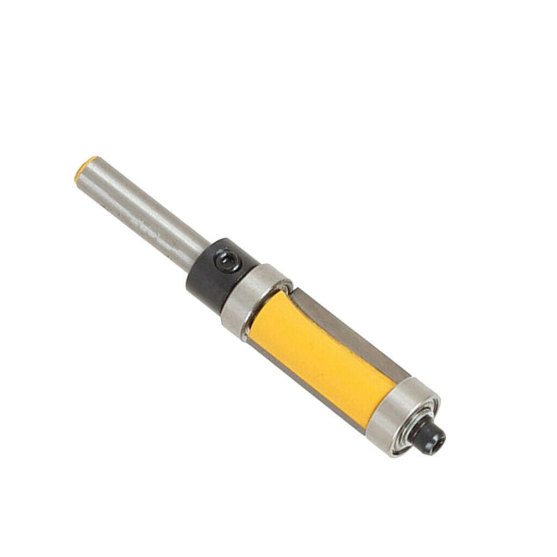 1/4-inch Shank Bearing Flush Trim Router Bit + 8mm Shank Finger Reversible Joint