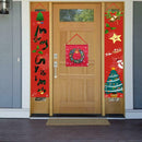 Couplet Front Door Welcome Christmas Porch Banners Xmas Decoration Chinese Style