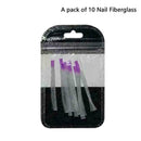 10pcs/Pack Nail Fiberglass Nail Extension Glass Fiber Manicure Accessories C2J5